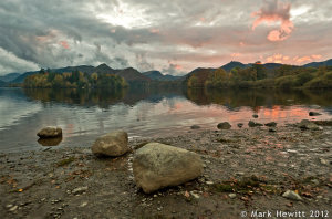 Autumnal Derwentwater Sunset 2