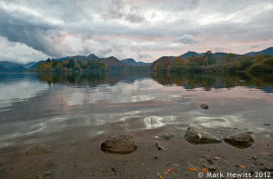Autumnal Derwentwater Sunset