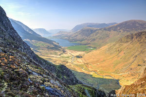 Buttermere & Crummock Water From Black Beck