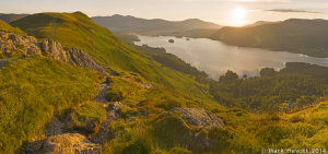 Catbells & Derwentwater From Maiden Moor