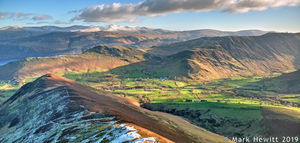 Catbells & Newlands Valley From Causey Pike