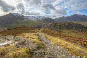 Causey Pike, Barrow & Grisedale Pike From Barrow