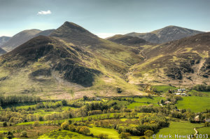 Causey Pike & Barrow Fell From Skelgill Bank