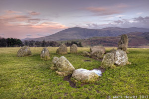 Clough Head & Great Dodd From Castlerigg Stone Circle