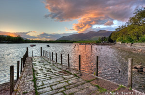 Crimson Clouds Over Skiddaw