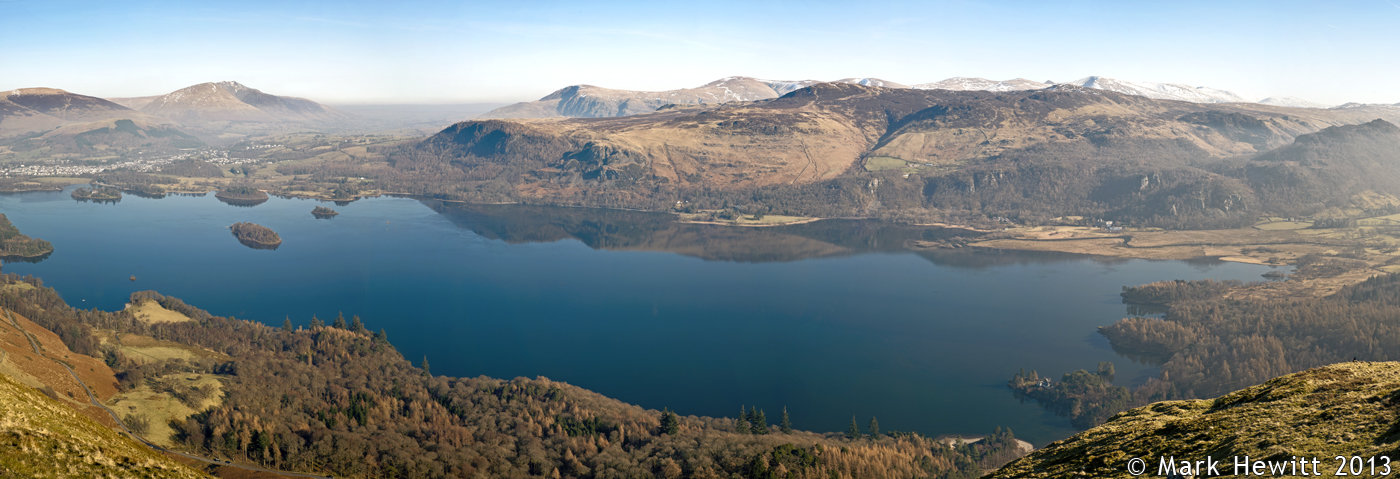 Derwentwater From Catbells Summit