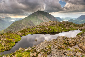 Ennerdale, High Crag & Crummock Water From Haystacks Summit