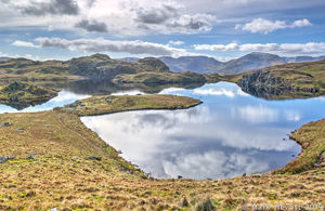 Fairfield & St Sunday Crag From Angle Tarn