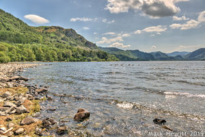 Falcon Crag & Borrowdale From Calfclose Bay