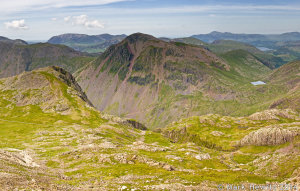 Great Gable & Styhead Tarn From Scafell Pike