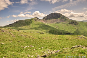 Green Gable & Great Gable From Grey Knotts
