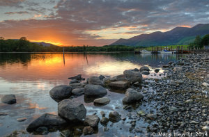 Grisedale Pike & Skiddaw From Derwentwater Launch