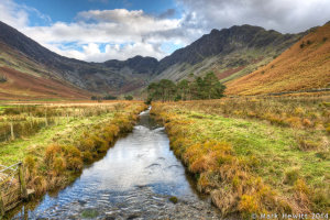 Haystacks From Peggy's Bridge