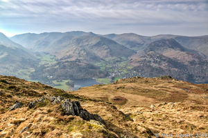 Hazy Fells From Place Fell