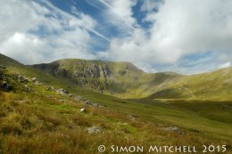 Helvellyn From Bleakhouse Moor