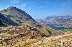 High Crag & Buttermere From Haystacks