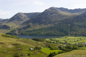 High Stile, Red Pike and Buttermere From Low Bank
