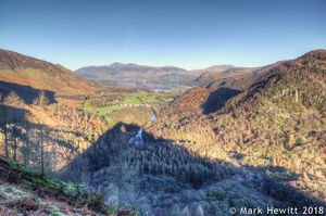 Kings How, Derwentwater & Skiddaw