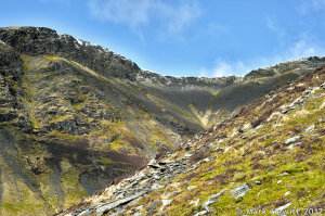 Knowe Crag From Gategill Fell