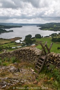 Lake Windermere From Loughrigg Terrace