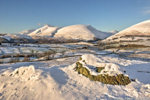 Latrigg & Lonscale Fell From Low Rigg
