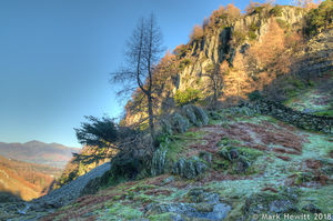 Looking Up To Castle Crag