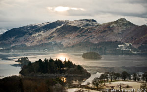 Lord's Island & Catbells From Castlehead Viewpoint
