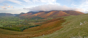 Low Cloud Over Skiddaw From Latrigg