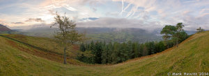 Misty Morning Latrigg Viewpoint