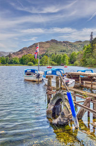 Moored Boats At Glenridding