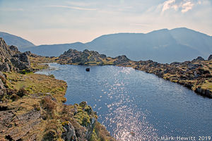 Pillar From Haystacks Summit Tarn