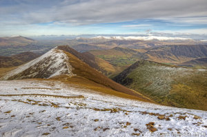 Scar Crags, Causey Pike & Ard Crags From Sail