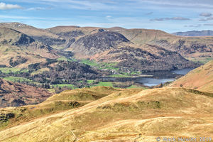 Sheffield Pike & Ullswater From Boredale Hause