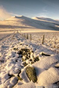 Skiddaw From Samms Tarns (Portrait Version)