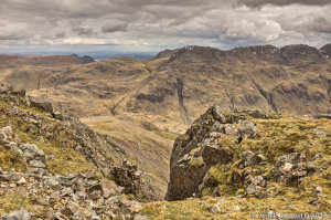 Sprinkling Tarn & Great End From Great Gable