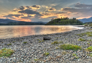 Sunset At Calfclose Bay