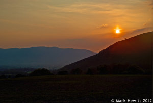 Sunset At Castlerigg