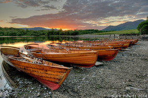 Sunset At Derwentwater Launch