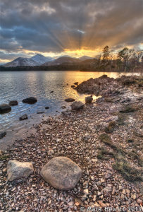 Sunset At Friars Crag (Portrait)