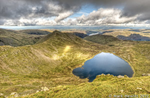 Swirral Edge & Red Tarn From Helvellyn