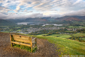The Early Morning View From Latrigg Bench