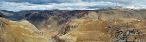 The Langstrath Valley From Rosthwaite Fell