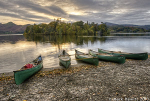 The Last Light At Derwentwater
