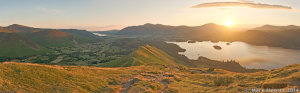 The View From Catbells At Sunrise