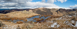 The View Of Ullscarf and Eagle Crag From Rosthwaite Fell 2