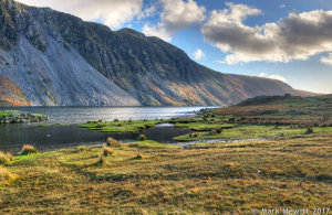 The Wasdale Screes In Autumn