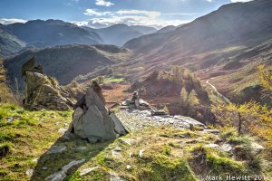 The Western Fells From Castle Crag