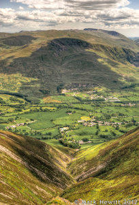 Threlkeld From Blencathra