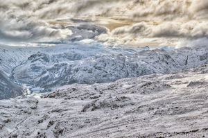 Ullscarf, Rosthwaite Fell & Glaramara From Maiden Moor