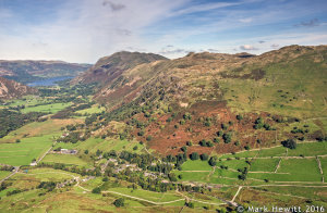 Ullswater, Place Fell & Angletarn Pikes From Hartsop Dodd